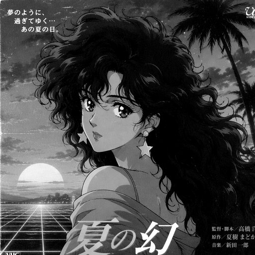 Ink Manga anime style example