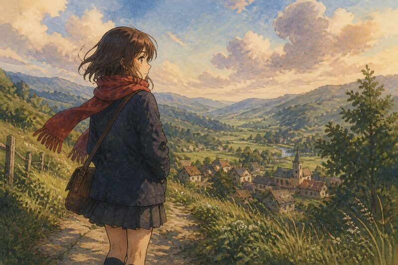Ghibli-Inspired anime style example