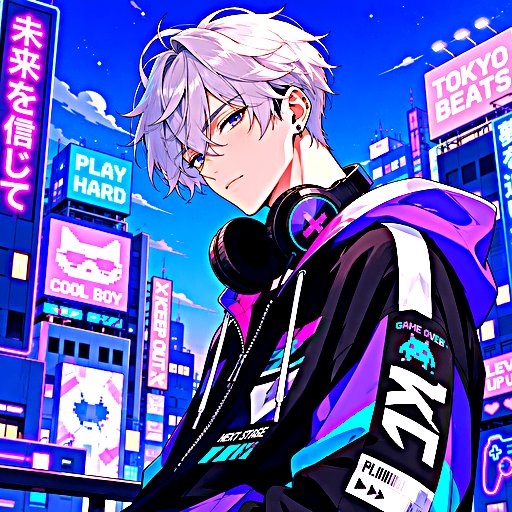 Shonen Blast anime style example